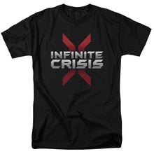 Load image into Gallery viewer, Infinite Crisis Logo Mens T Shirt Black