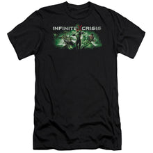 Load image into Gallery viewer, Infinite Crisis Ic Green Premium Bella Canvas Slim Fit Mens T Shirt Black