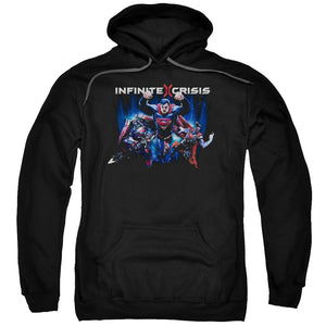 Infinite Crisis Ic Super Mens Hoodie Black