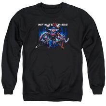 Load image into Gallery viewer, Infinite Crisis Ic Super Mens Crewneck Sweatshirt Black