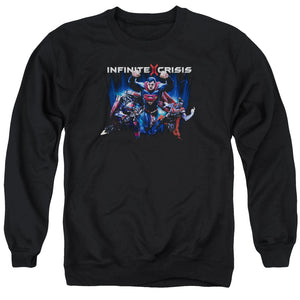 Infinite Crisis Ic Super Mens Crewneck Sweatshirt Black