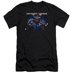 Infinite Crisis Ic Super Premium Bella Canvas Slim Fit Mens T Shirt Black