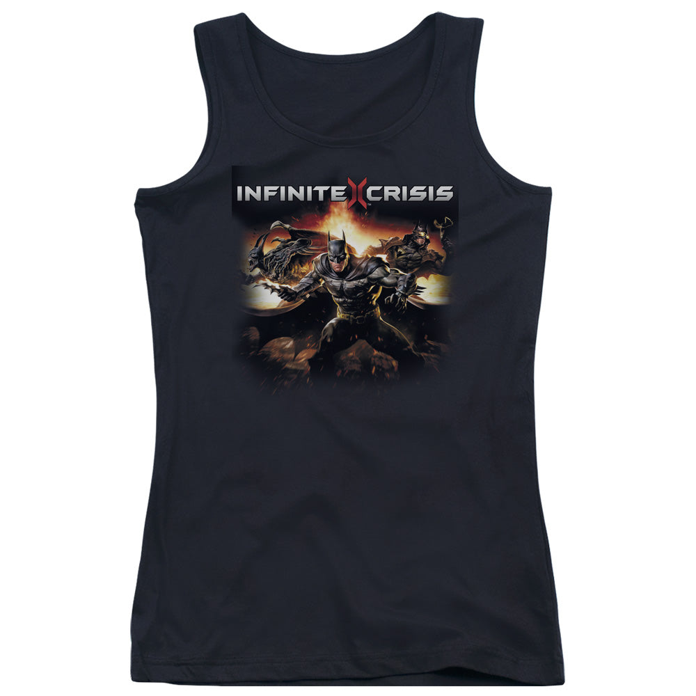 Infinite Crisis Batmen Womens Tank Top Shirt Black