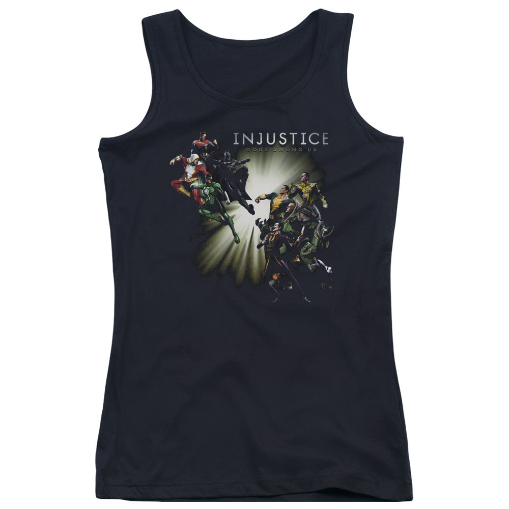 Injustice Gods Among Us Good Vs Evil Womens Tank Top Shirt Black