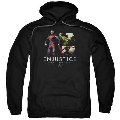 Injustice Gods Among Us Supermans Revenge Mens Hoodie Black