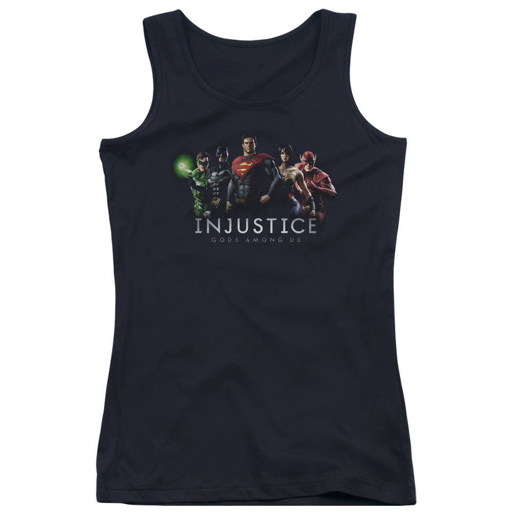 Injustice Gods Among Us Injustice League Womens Tank Top Shirt Black