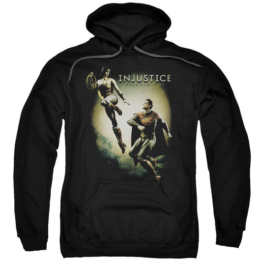 Injustice Gods Among Us Battle Of The Gods Mens Hoodie Black