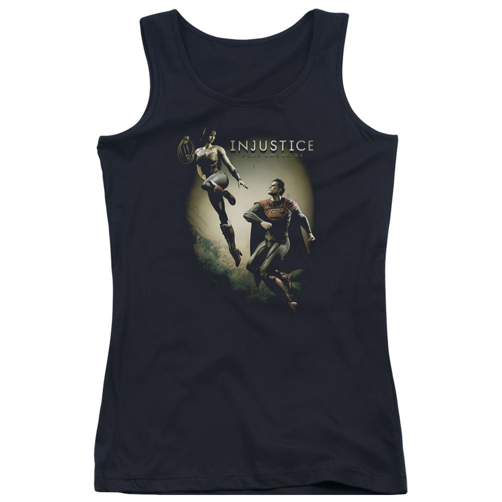 Injustice Gods Among Us Battle of the Gods Womens Tank Top Shirt Black