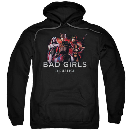 Injustice Gods Among Us Bad Girls Mens Hoodie Black