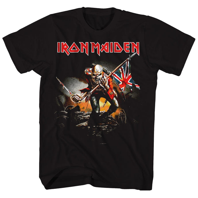 Iron Maiden The Trooper Mens T Shirt Black SALE