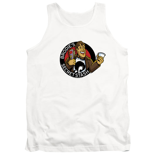 Jay and Silent Bob Secret Stash Mens Tank Top Shirt White