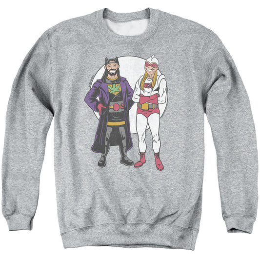 Jay and Silent Bob Bob Kane Cover Mens Crewneck Sweatshirt Athletic Heather