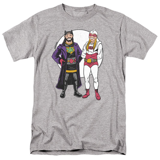 Jay and Silent Bob Bob Kane Cover Mens T Shirt Athletic Heather