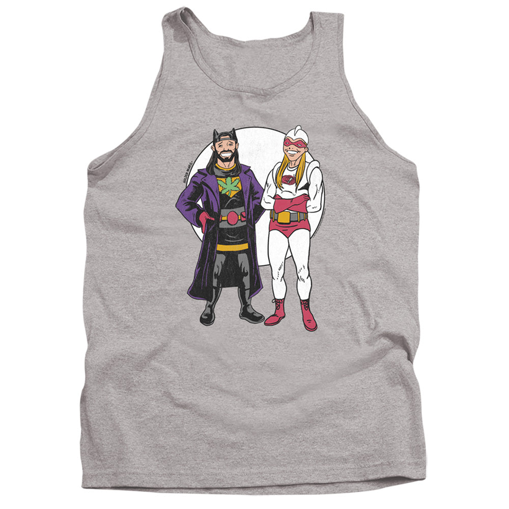 Jay and Silent Bob Bob Kane Cover Mens Tank Top Shirt Athletic Heather