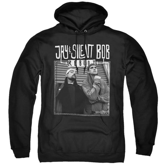 Jay and Silent Bob Taking It Back Mens Hoodie Black