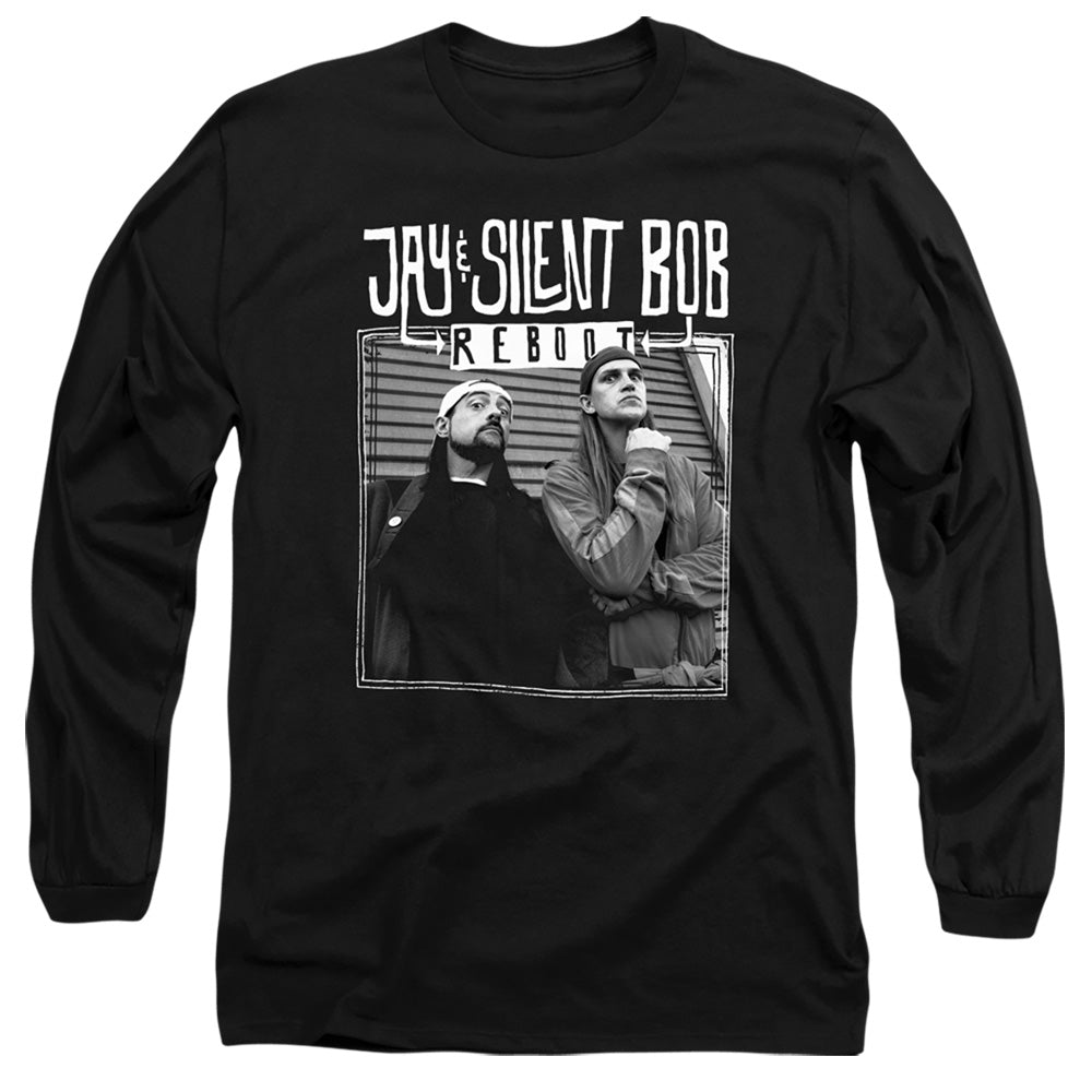 Jay and Silent Bob Taking It Back Mens Long Sleeve Shirt Black