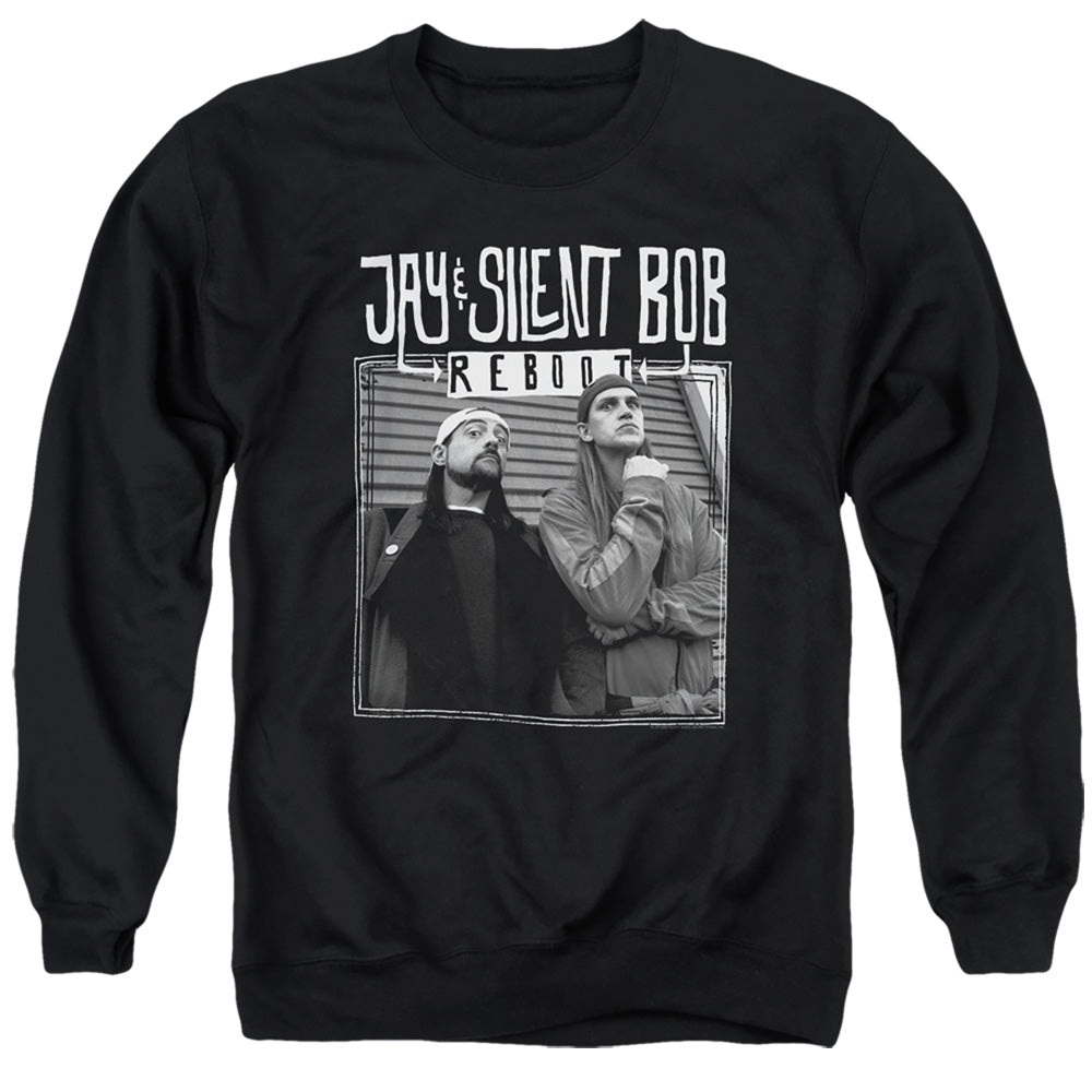 Jay and Silent Bob Taking It Back Mens Crewneck Sweatshirt Black