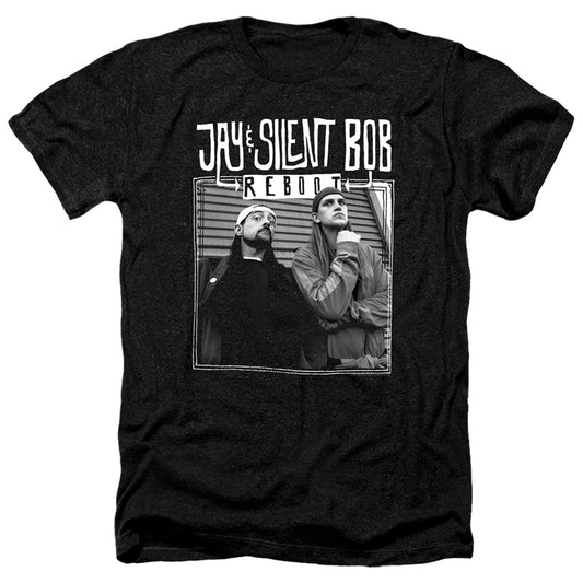 Jay and Silent Bob Taking It Back Heather Mens T Shirt Black