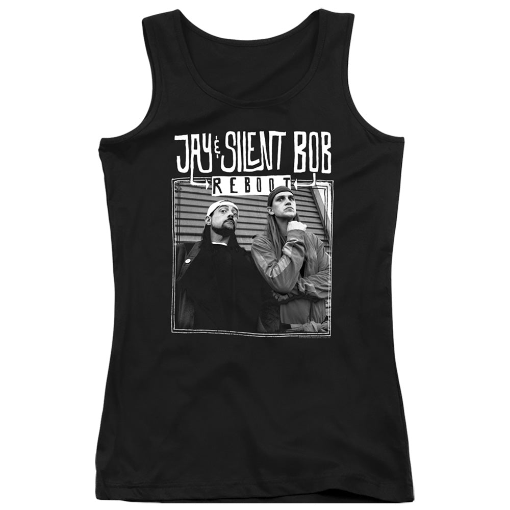 Jay and Silent Bob Taking It Back Womens Tank Top Shirt Black