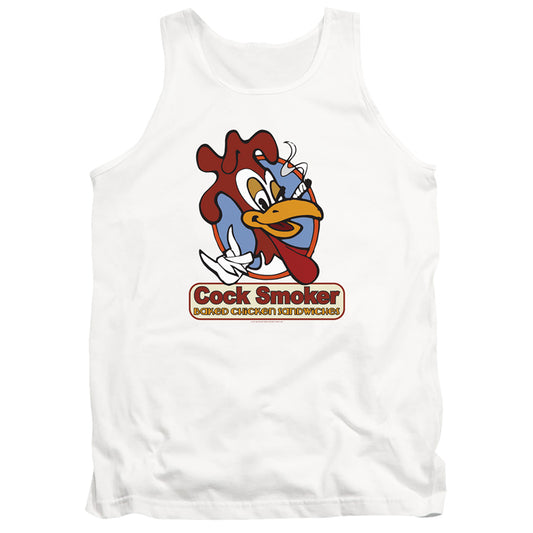 Jay and Silent Bob Cock Smoker Mens Tank Top Shirt White