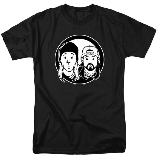 Jay and Silent Bob Just Jay and Silent Bob Mens T Shirt Black