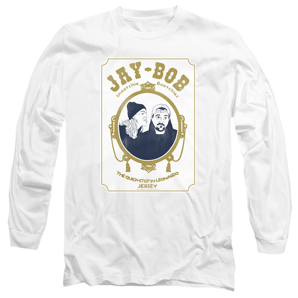 Jay and Silent Bob Jay Bob Mens Long Sleeve Shirt White