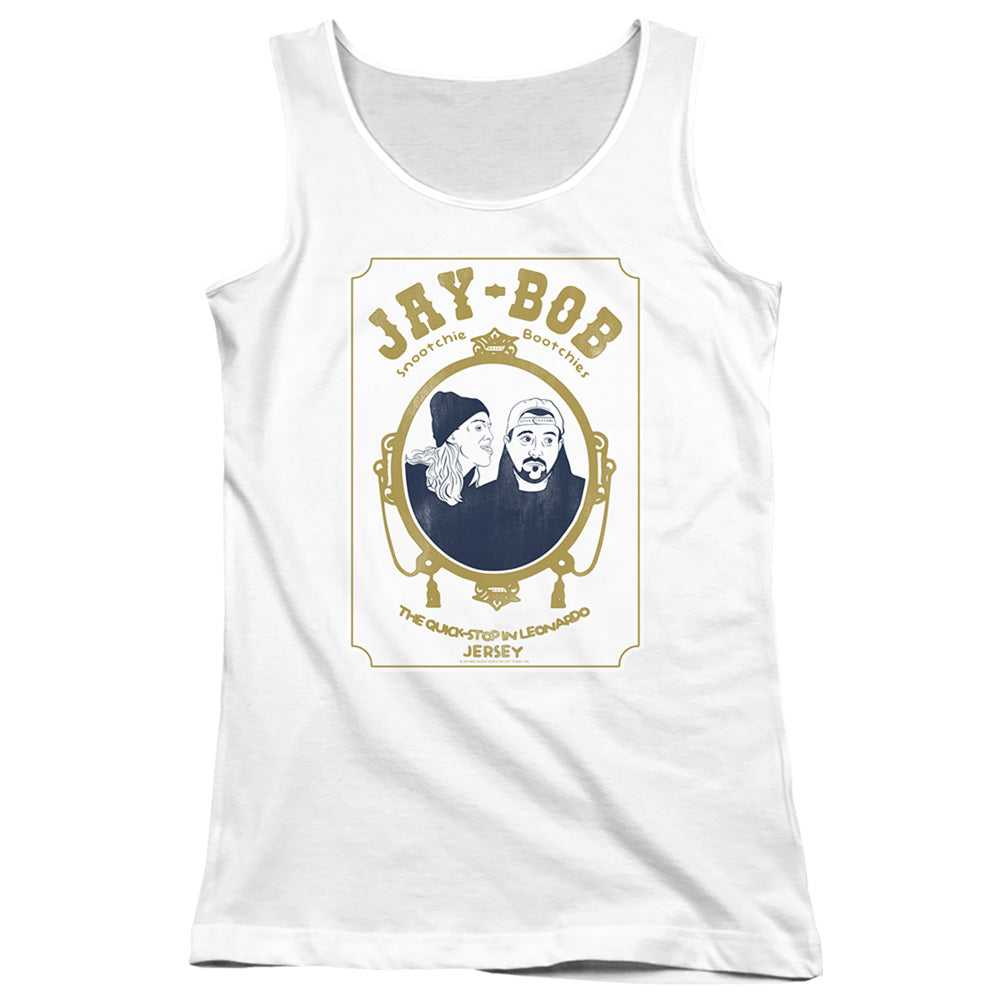 Jay and Silent Bob Jay Bob Womens Tank Top Shirt White