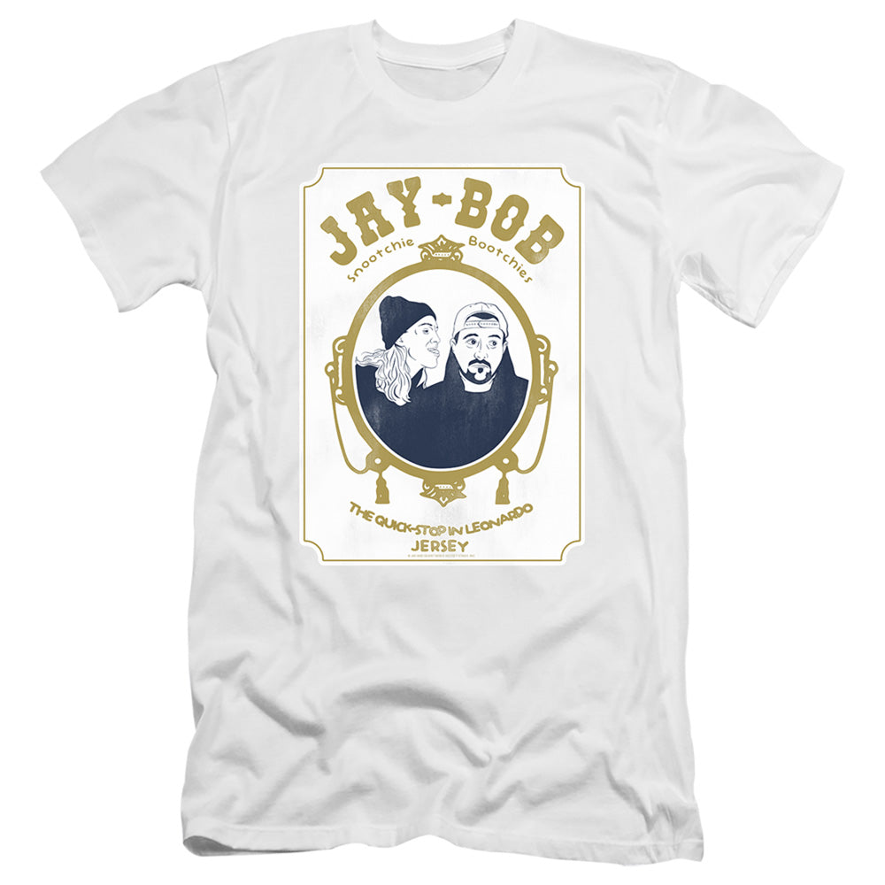 Jay and Silent Bob Jay Bob Slim Fit Mens T Shirt White