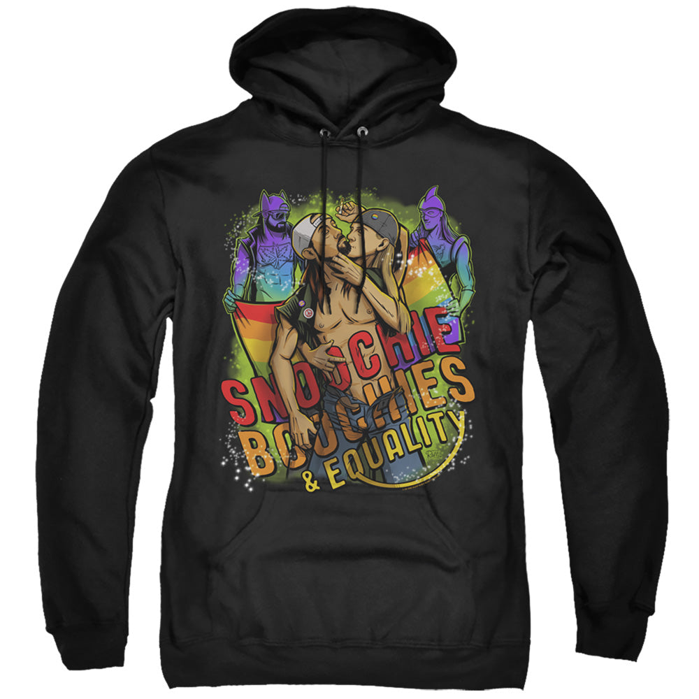 Jay and Silent Bob Oochie Boochies and Equality Mens Hoodie Black