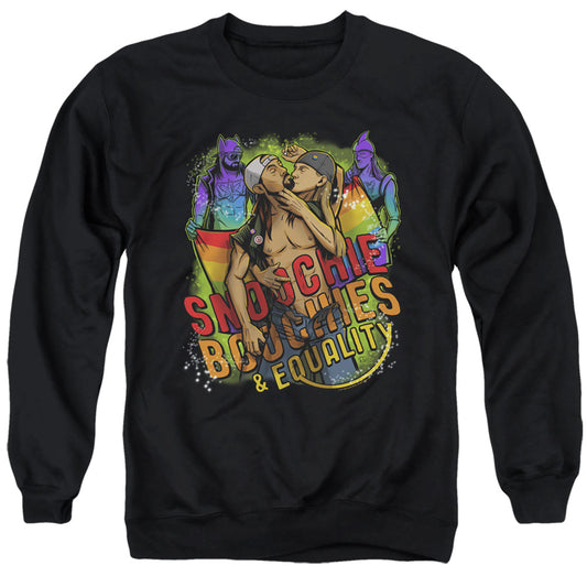 Jay and Silent Bob Oochie Boochies and Equality Mens Crewneck Sweatshirt Black