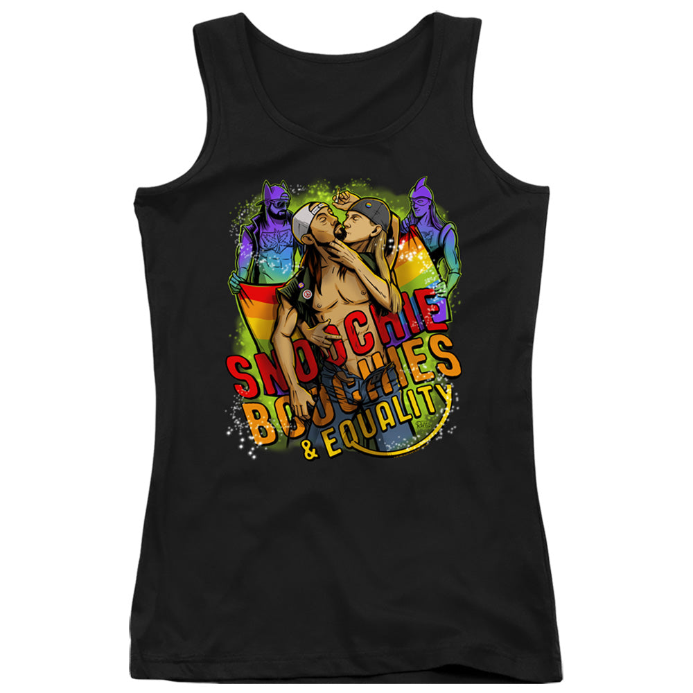 Jay and Silent Bob Oochie Boochies and Equality Womens Tank Top Shirt Black