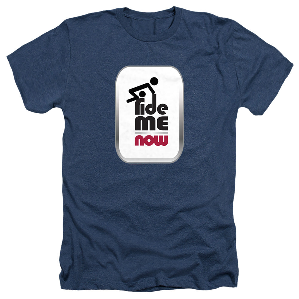 Jay and Silent Bob Ride Me Now Heather Mens T Shirt Navy Blue