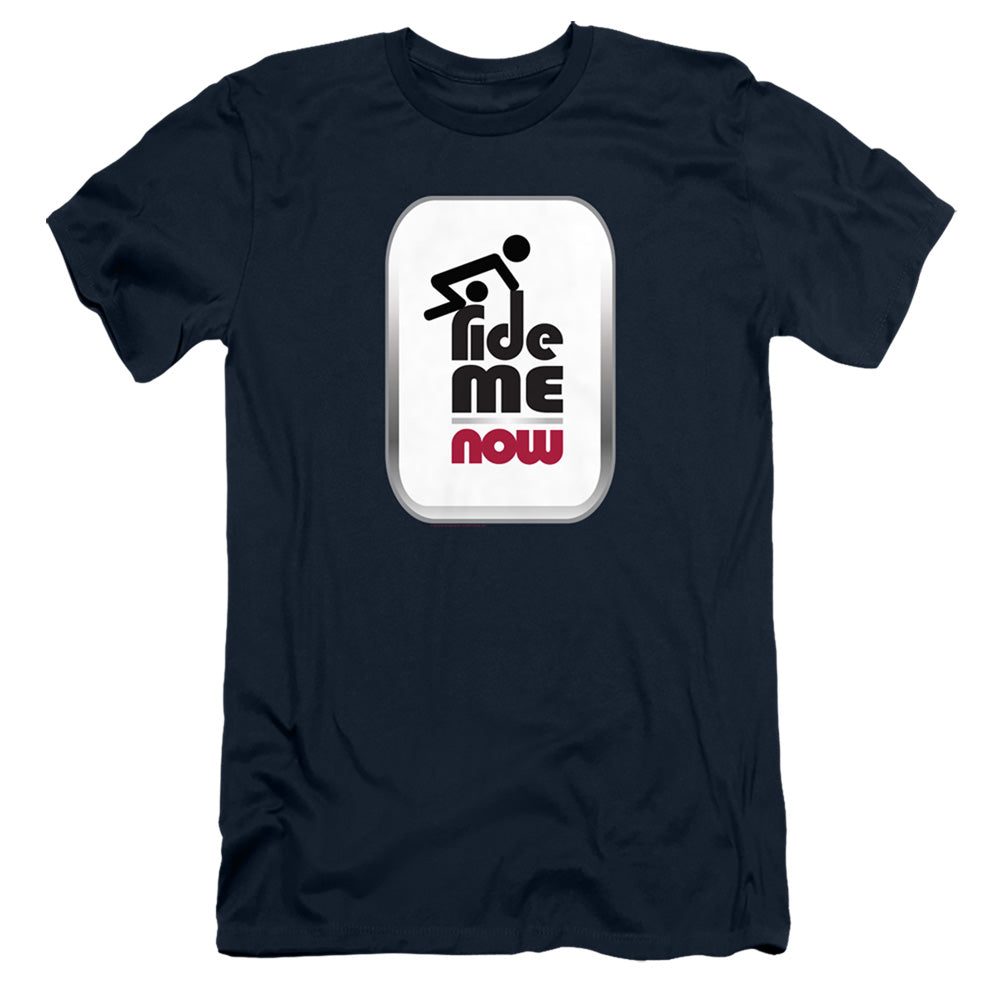 Jay and Silent Bob Ride Me Now Slim Fit Mens T Shirt Navy Blue