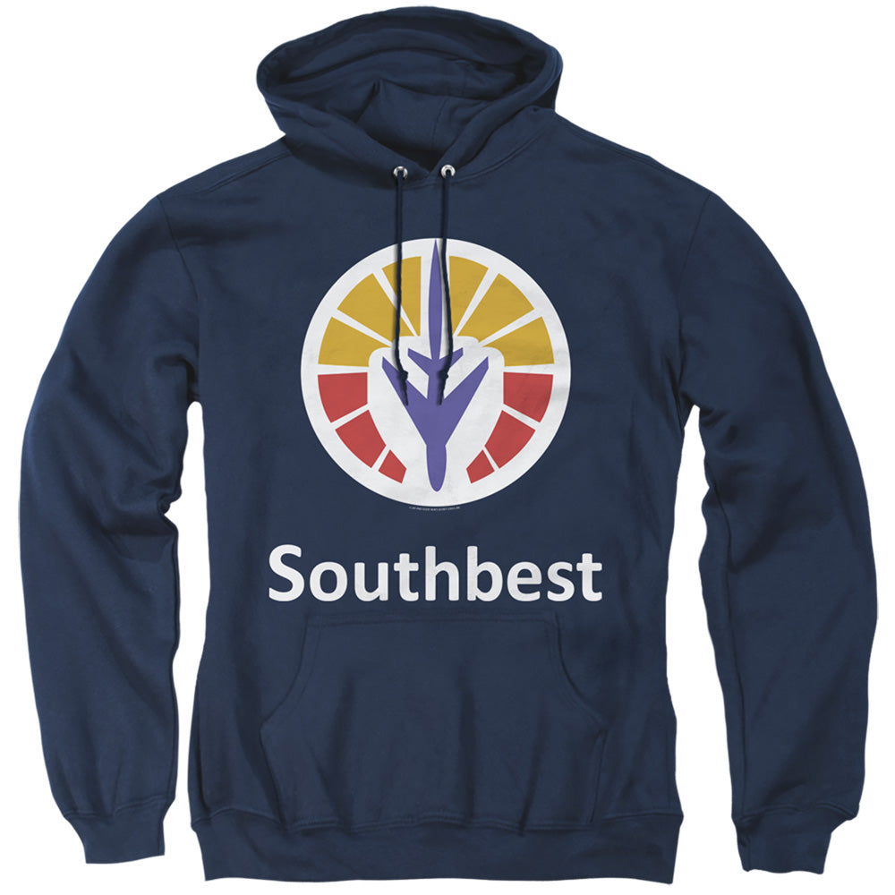 Jay and Silent Bob South Best Mens Hoodie Navy Blue