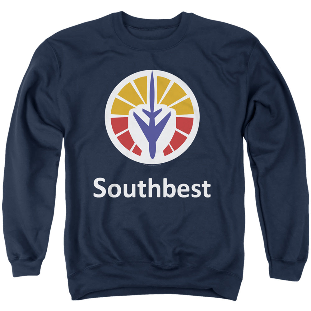 Jay and Silent Bob South Best Mens Crewneck Sweatshirt Navy Blue