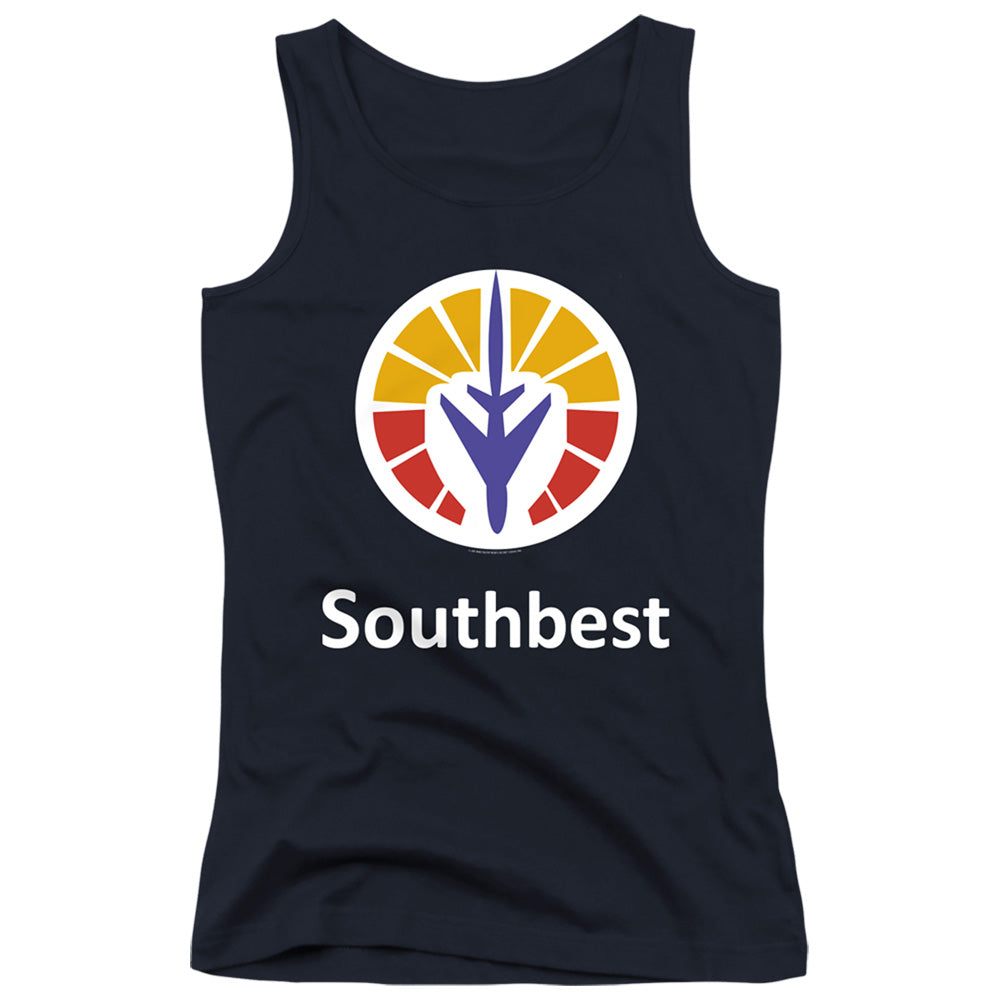 Jay and Silent Bob South Best Womens Tank Top Shirt Navy Blue