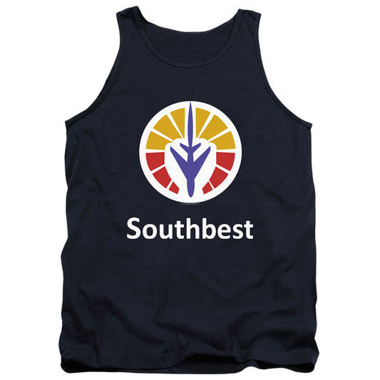 Jay and Silent Bob South Best Mens Tank Top Shirt Navy Blue