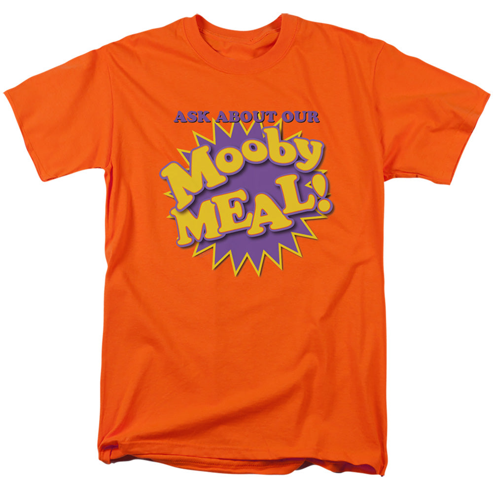 Jay and Silent Bob Mooby Meal Mens T Shirt Orange