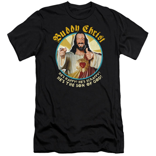 Jay and Silent Bob Buddy Christ Slim Fit Mens T Shirt Black