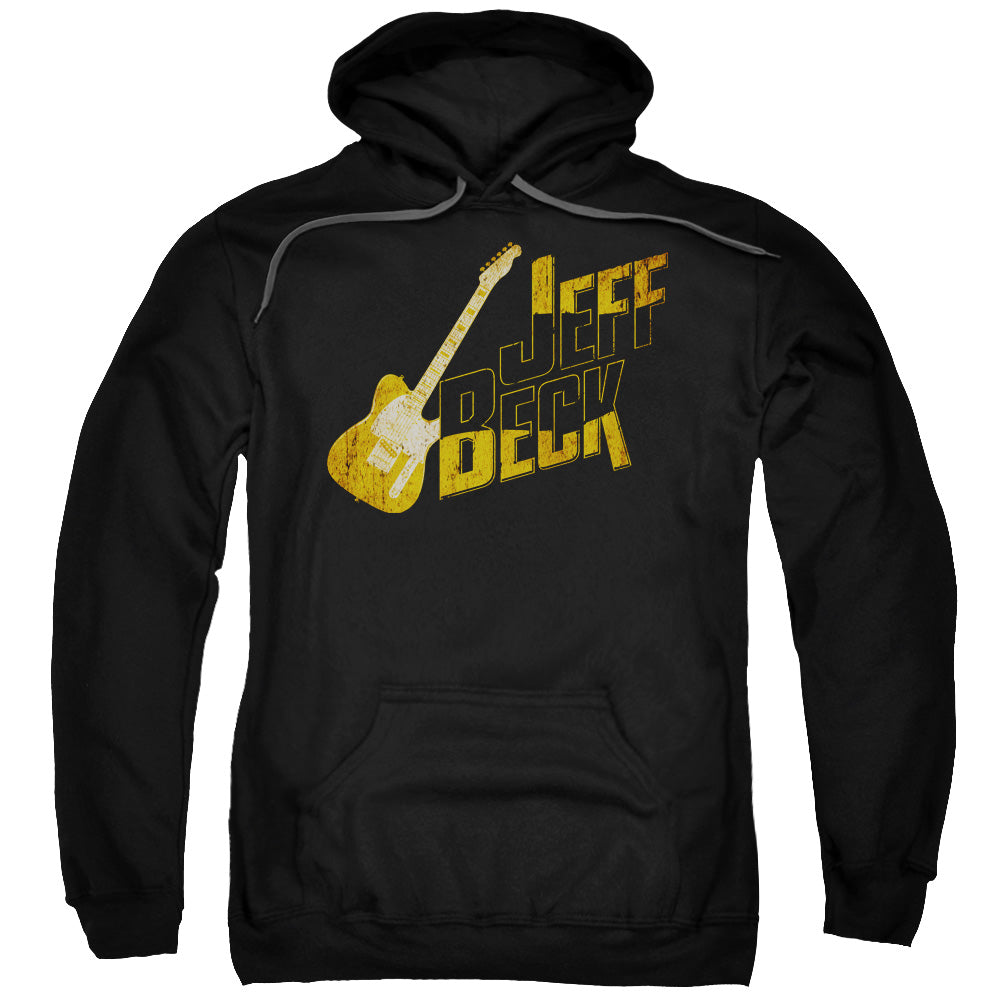 Jeff Beck That Yellow Guitar Mens Hoodie Black
