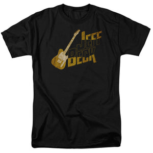 Jeff Beck That Yellow Guitar Mens T Shirt Black