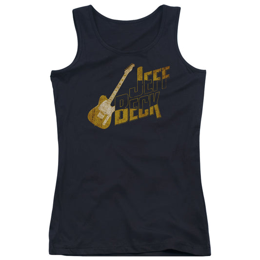 Jeff Beck That Yellow Guitar Womens Tank Top Shirt Black