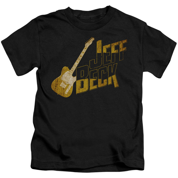 Jeff Beck That Yellow Guitar Juvenile Kids Youth T Shirt Black