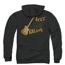 Load image into Gallery viewer, Jeff Beck That Yellow Guitar Back Print Zipper Mens Hoodie Black