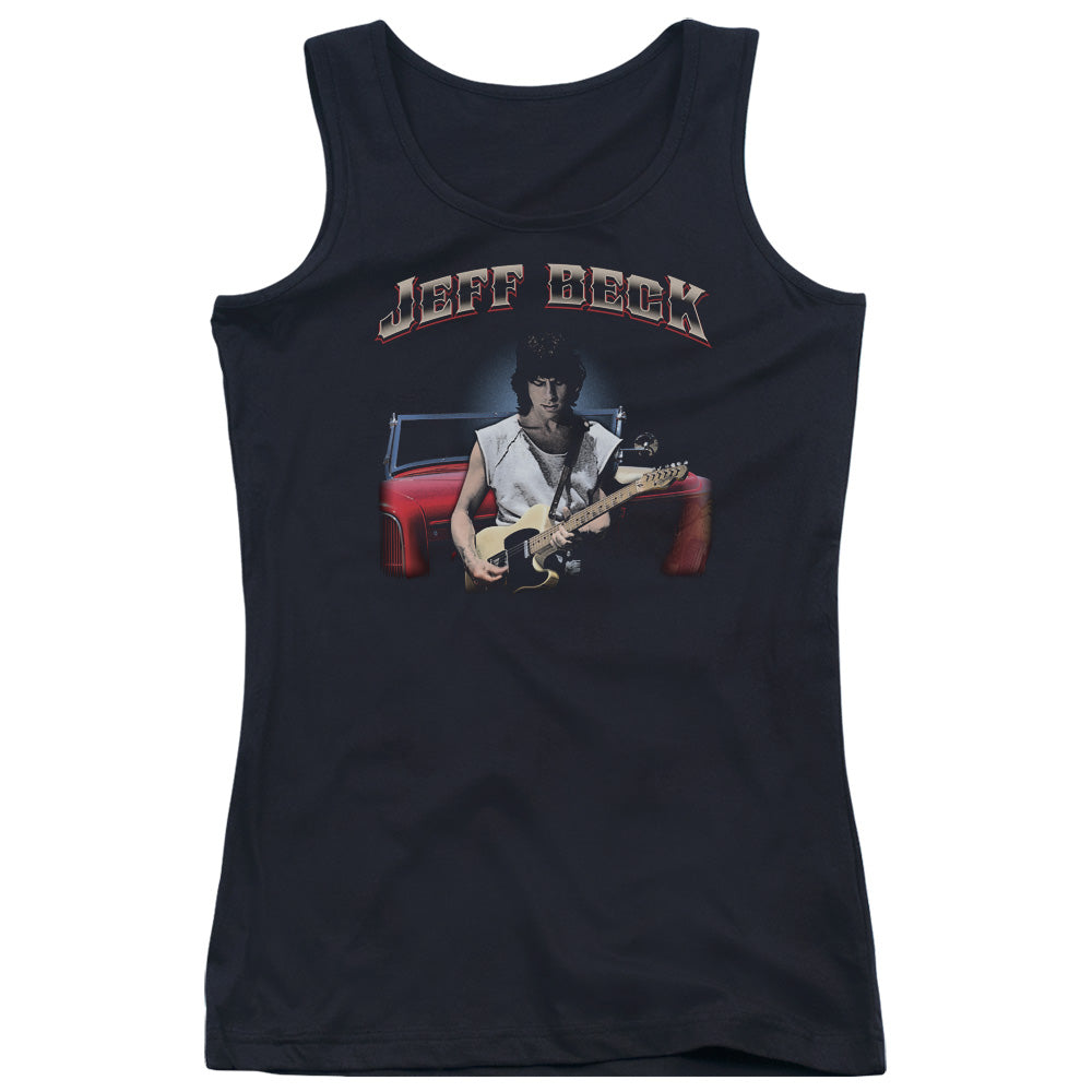 Jeff Beck Jeffs Hotrod Womens Tank Top Shirt Black