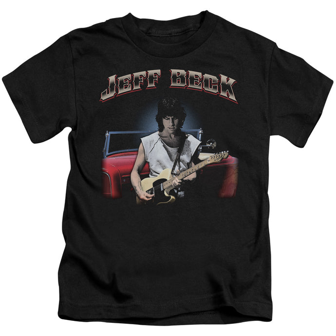 Jeff Beck Jeffs Hotrod Juvenile Kids Youth T Shirt Black