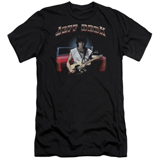 Jeff Beck Jeffs Hotrod Premium Bella Canvas Slim Fit Mens T Shirt Black