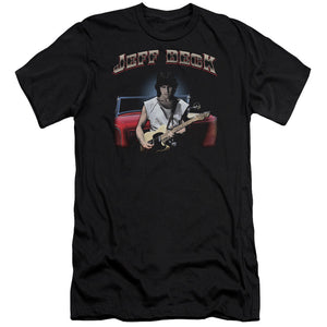 Jeff Beck Jeffs Hotrod Slim Fit Mens T Shirt Black
