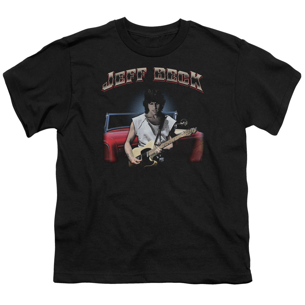 Jeff Beck Jeffs Hotrod Kids Youth T Shirt Black