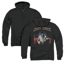 Load image into Gallery viewer, Jeff Beck Jeffs Hotrod Back Print Zipper Mens Hoodie Black